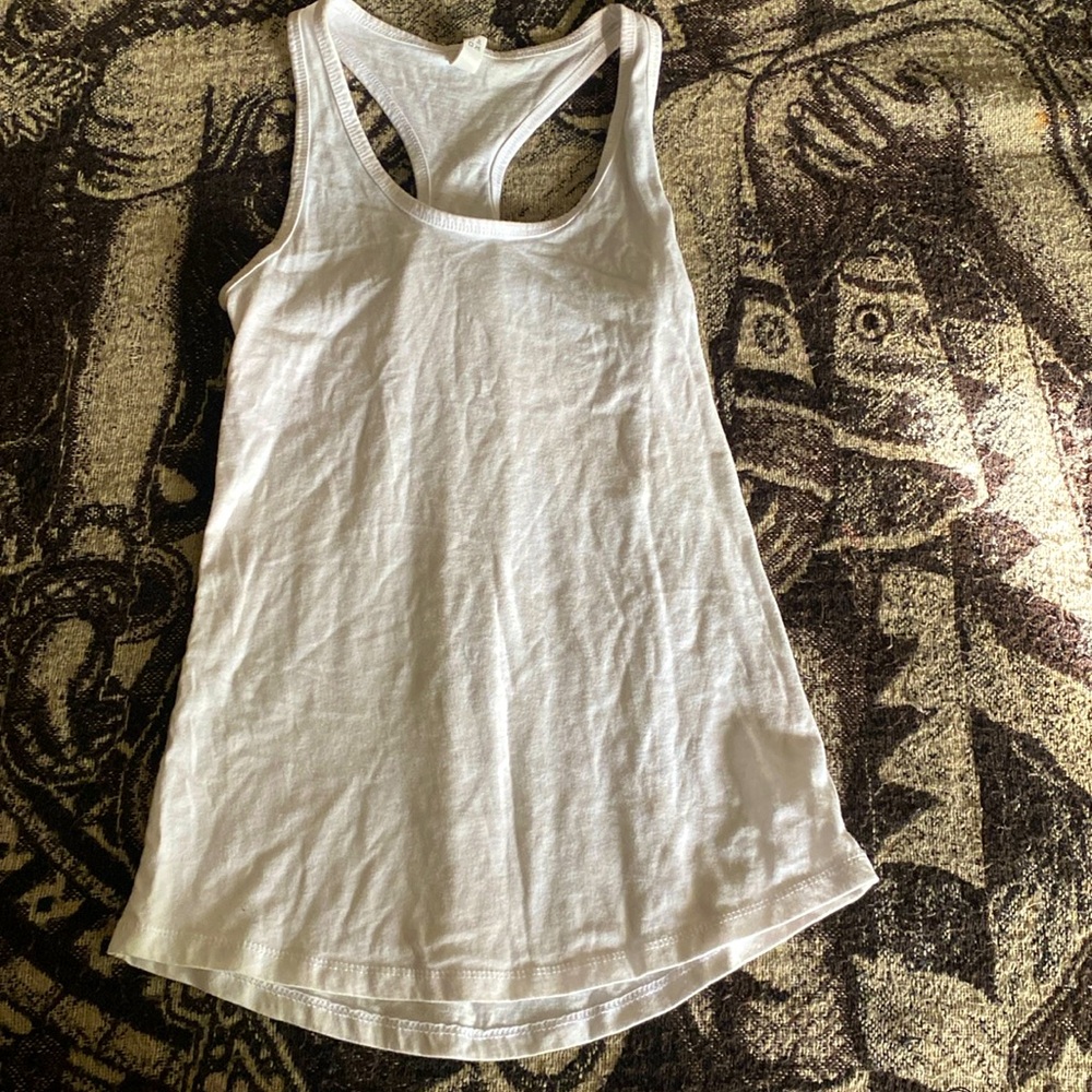 White tank top size: Small brand: Ideal T